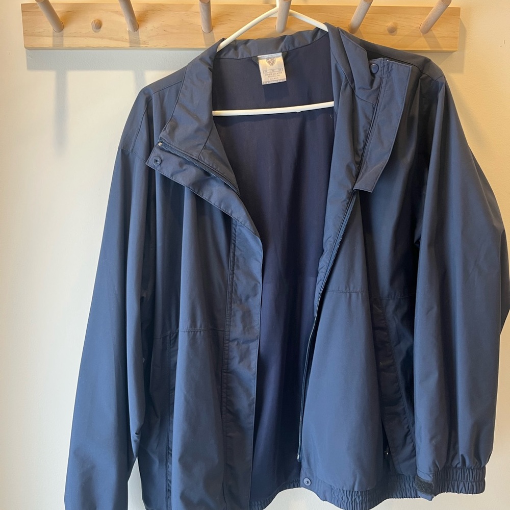 Nike Blue Windbreaker Jacket